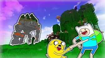 ADVENTURE TIME REDSTONE HUS I MINECRAFT!!