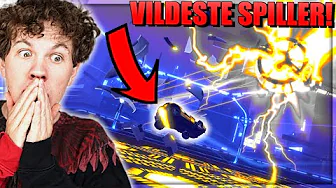 JEG SPILLEDE PÅ TEAM MED DEN VILDESTE DROPSHOT SPILLER!! - Dansk Rocket League