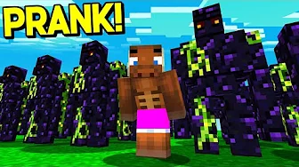 Obsidian Golem PRANK På Den Mandige Elg!