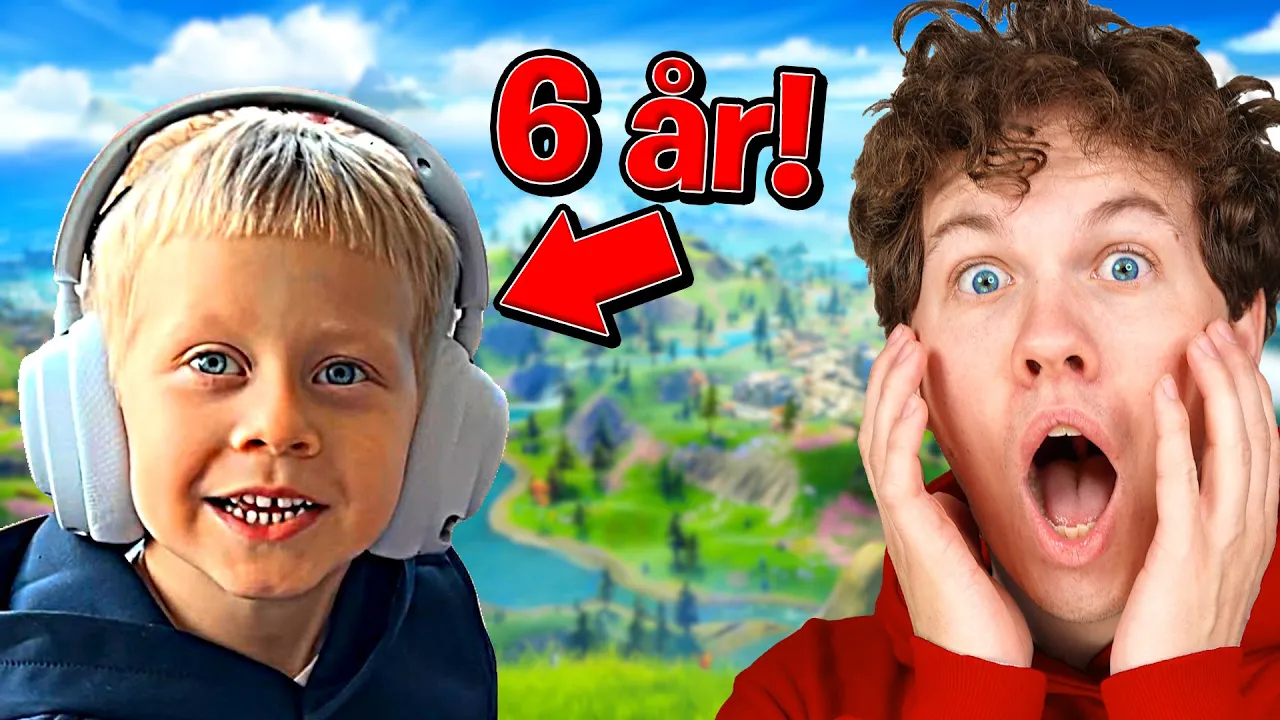 Jeg Bliver Carried Af 6 ÅRIG i Fortnite!