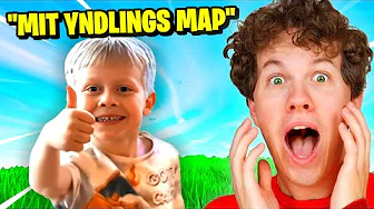 Frede På 6 År Viser Mig Sit Yndlings Fortnite Map!