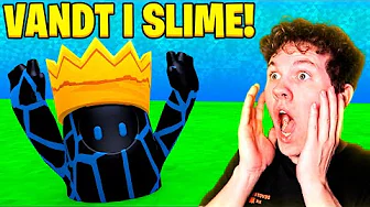 JEG FALDT I SLIME OG VANDT!! (EKSTREMT HELDIG!!) - Dansk Fall Guys