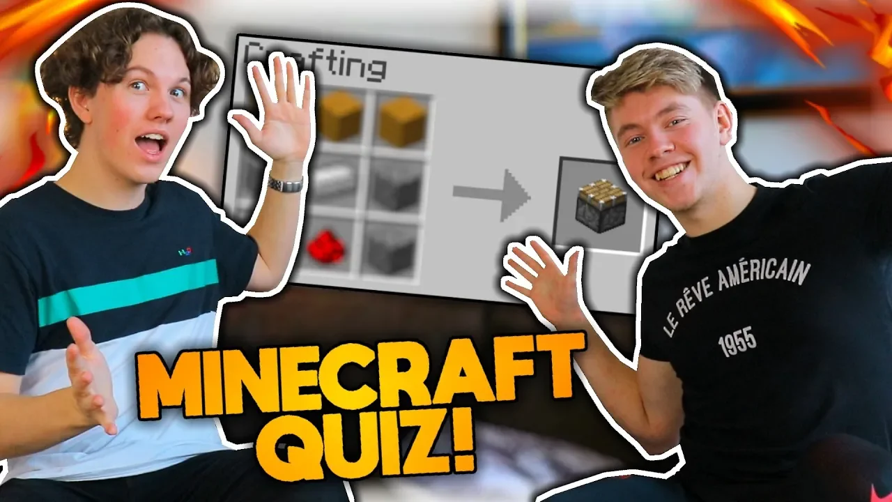 ULTIMATIV MINECRAFT QUIZ MED JONAS DROGER!!