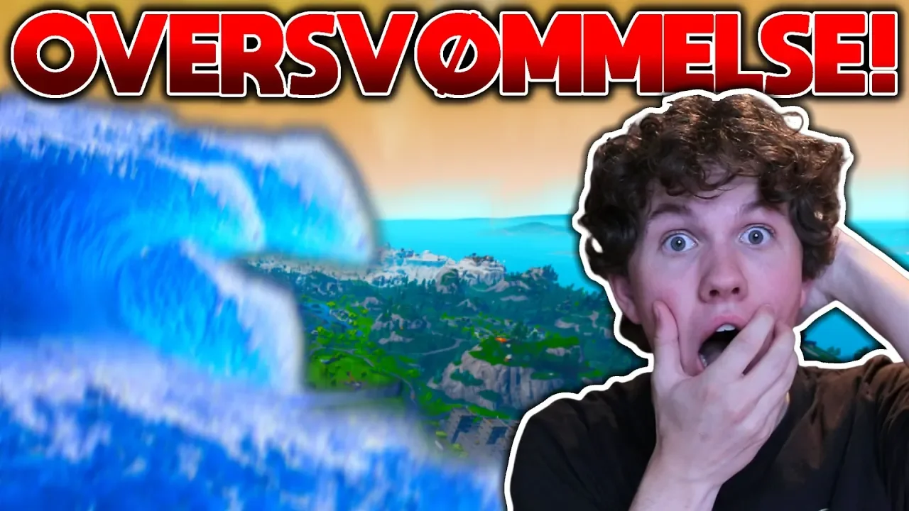 MONSTERET OVERSVØMMER MAPPET!! (TEORI!!) - Dansk Fortnite