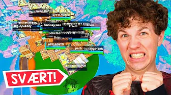 Jeg Spiller de SVÆRESTE Kampe i Fortnite!