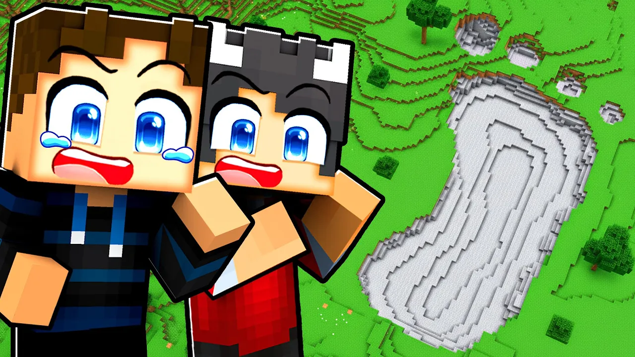 Jeg Finder et KÆMPE FODSPOR med Shadys i Minecraft!