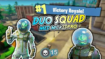 VINDER DUO SQUAD MED MCKIDPRO!! - Dansk Fortnite