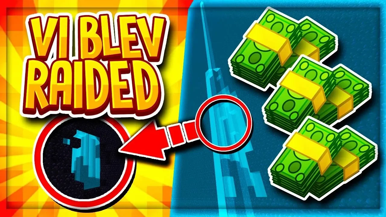 MIN FACTION BLEV RAIDET!! (ALT ER VÆK!!) - Dansk Minecraft Factions