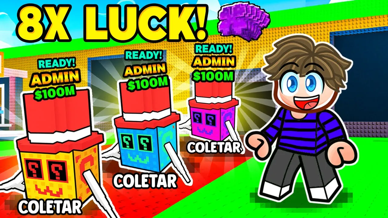 Ejeren af Steal A Brainrot Gav Mig UENDELIG LUCK!