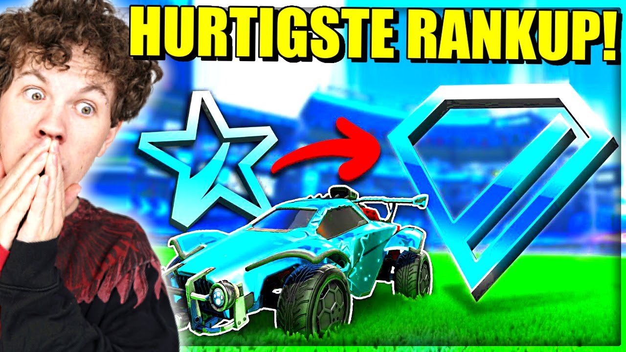 DET HURTIGSTE JEG NOGENSINDE HAR RANKET OP!! - Dansk Rocket League