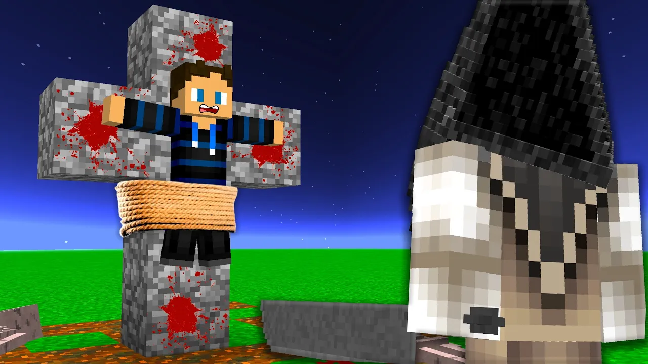 Jeg Bliver Fanget Af Pyramid Head I Minecraft!