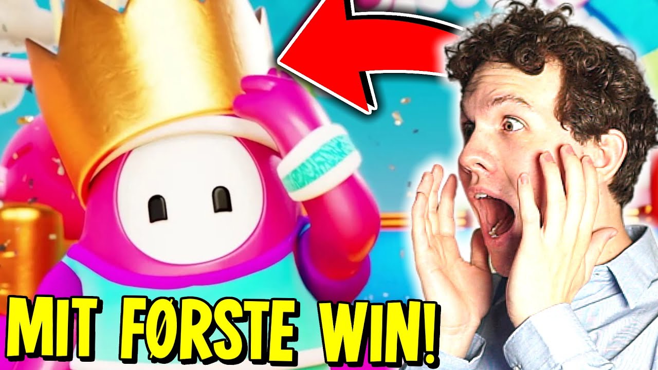 JEG FIK ENDELIG ET WIN!! - Dansk Fall Guys