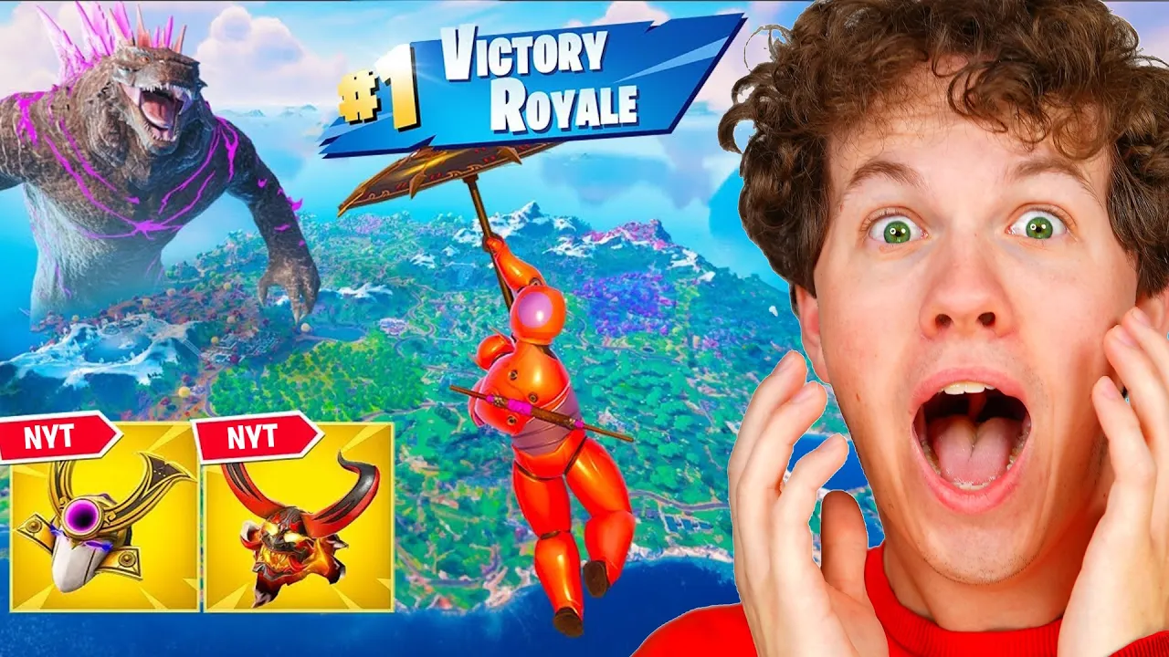 Mit Første Win I Fortnite Chapter 6! (Med Shadys)