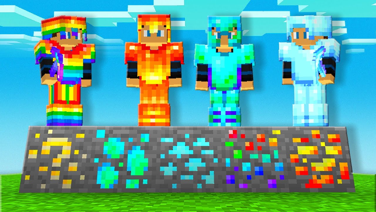 Minecraft, men der findes 5 *NYE* Ores!!