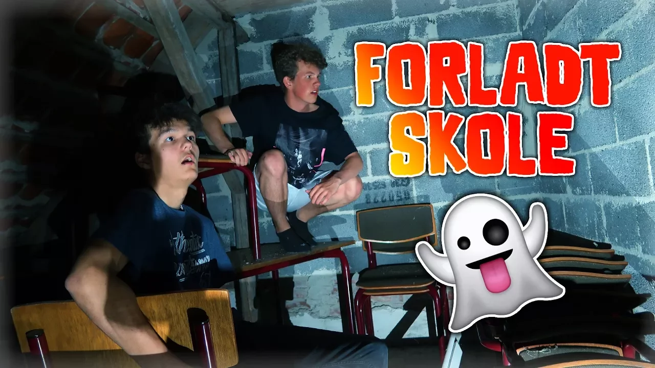 UDFORSKER EN FORLADT SKOLE OM NATTEN!!