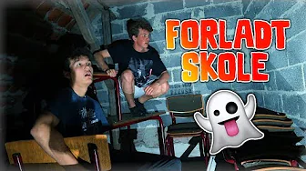 UDFORSKER EN FORLADT SKOLE OM NATTEN!!