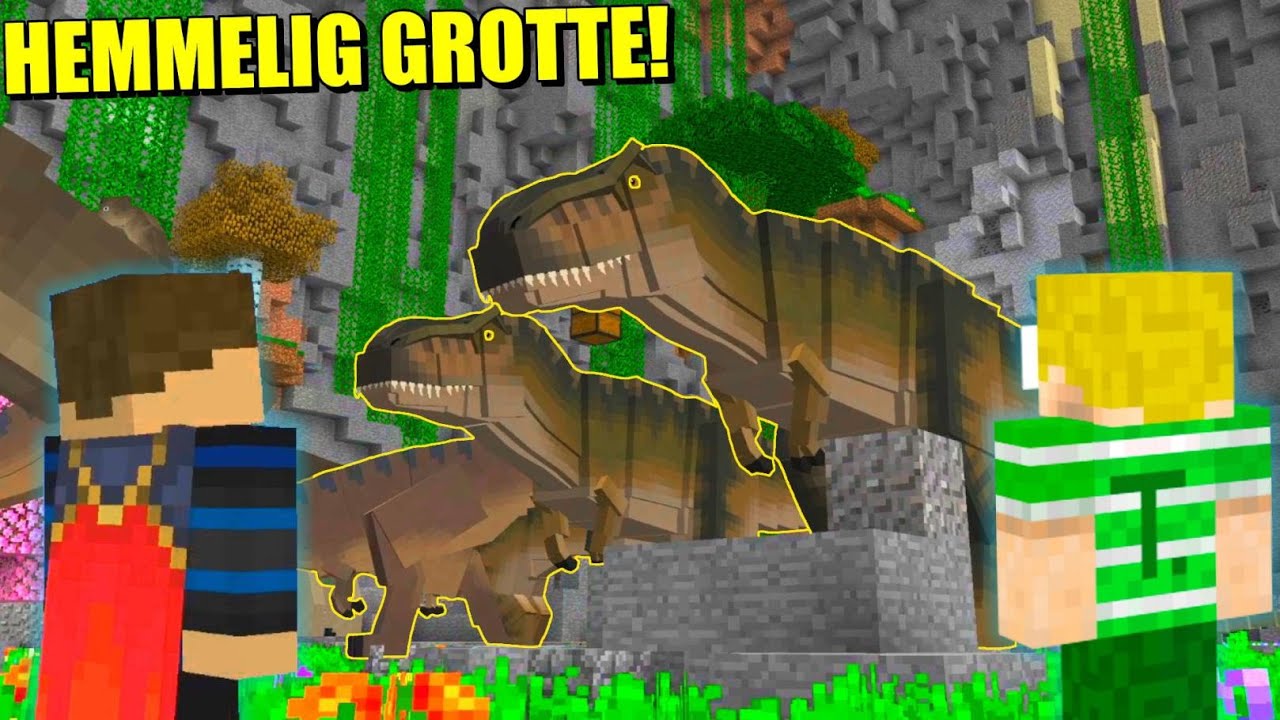 VI FINDER EN HEMMELIG DINOSAUR GROTTE!! - Titanic #22