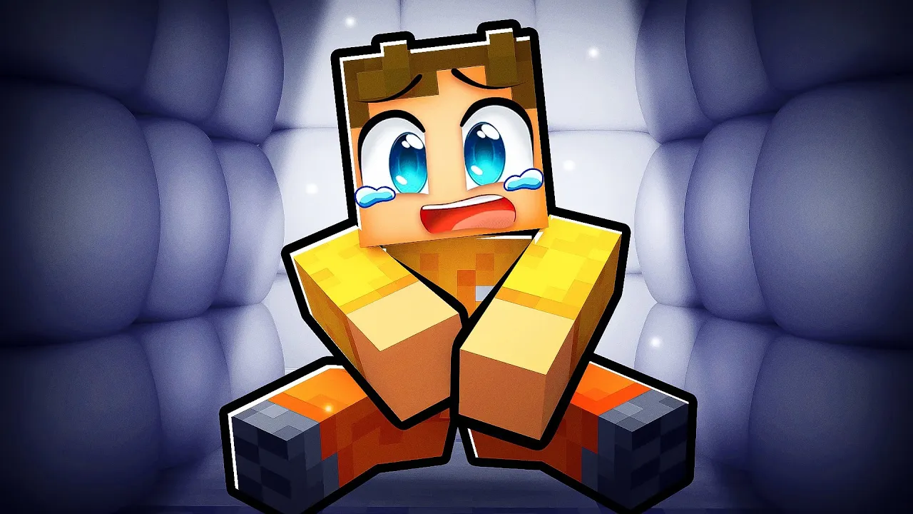 Fanget 24 TIMER i et Puderum i Minecraft!