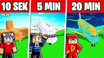 10 Sek VS 20 Min - Hvem Bygger en FLYVEMASKINE Bedst? (med Shadys & Doodie)