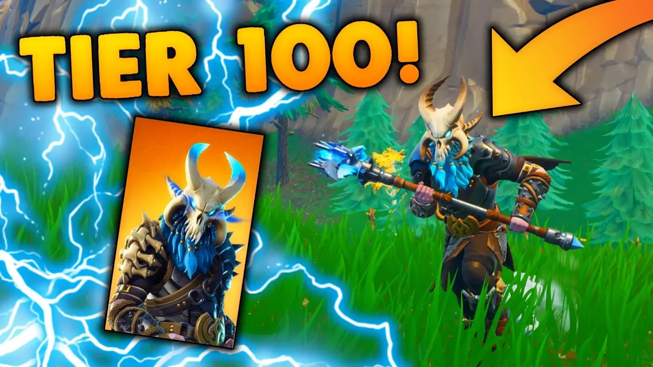 VINDER SOLO MED TIER 100 SKIN!! - Dansk Fortnite
