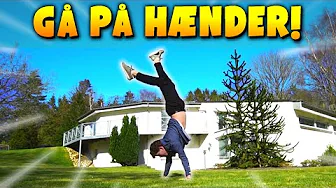 Jeg skulle lære at gå på hænder på 1 uge og dette var resultatet...