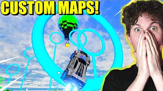 JEG FANDT DE VILDESTE CUSTOM MAPS I ROCKET LEAGUE!! - Dansk Rocket League
