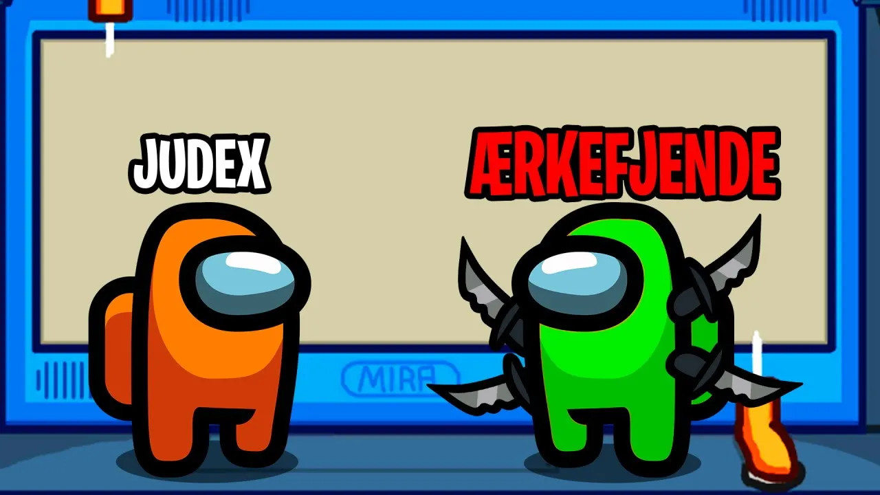 JEG MØDER MIN ÆRKEFJENDE I AMONG US!! - Dansk Among Us