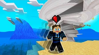 Jeg Flygter Fra 11 Naturkatastrofer I Minecraft!