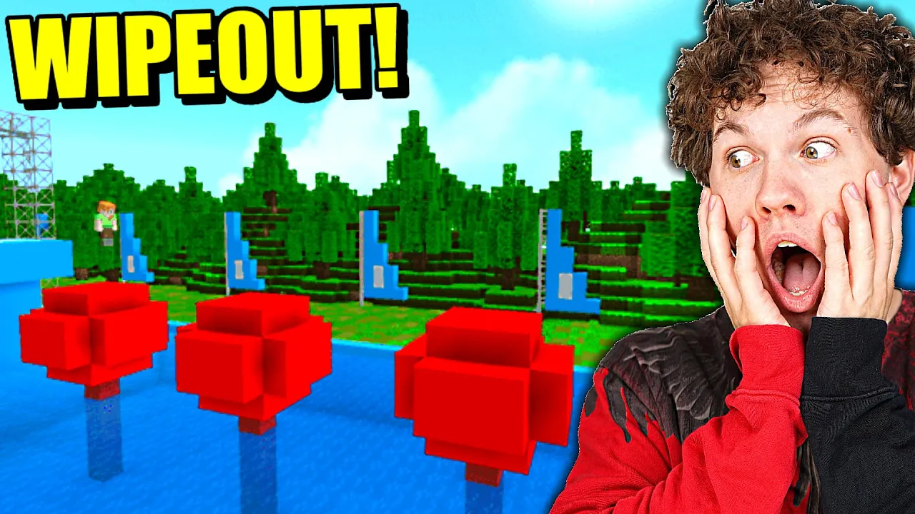 Jeg Spiller Minecraft WIPEOUT!!