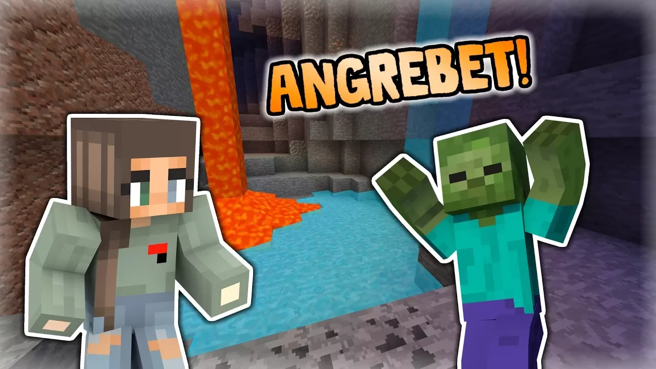 ANGREBET I MINEN!! - Sofie I Minecraft #8