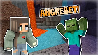 ANGREBET I MINEN!! - Sofie I Minecraft #8