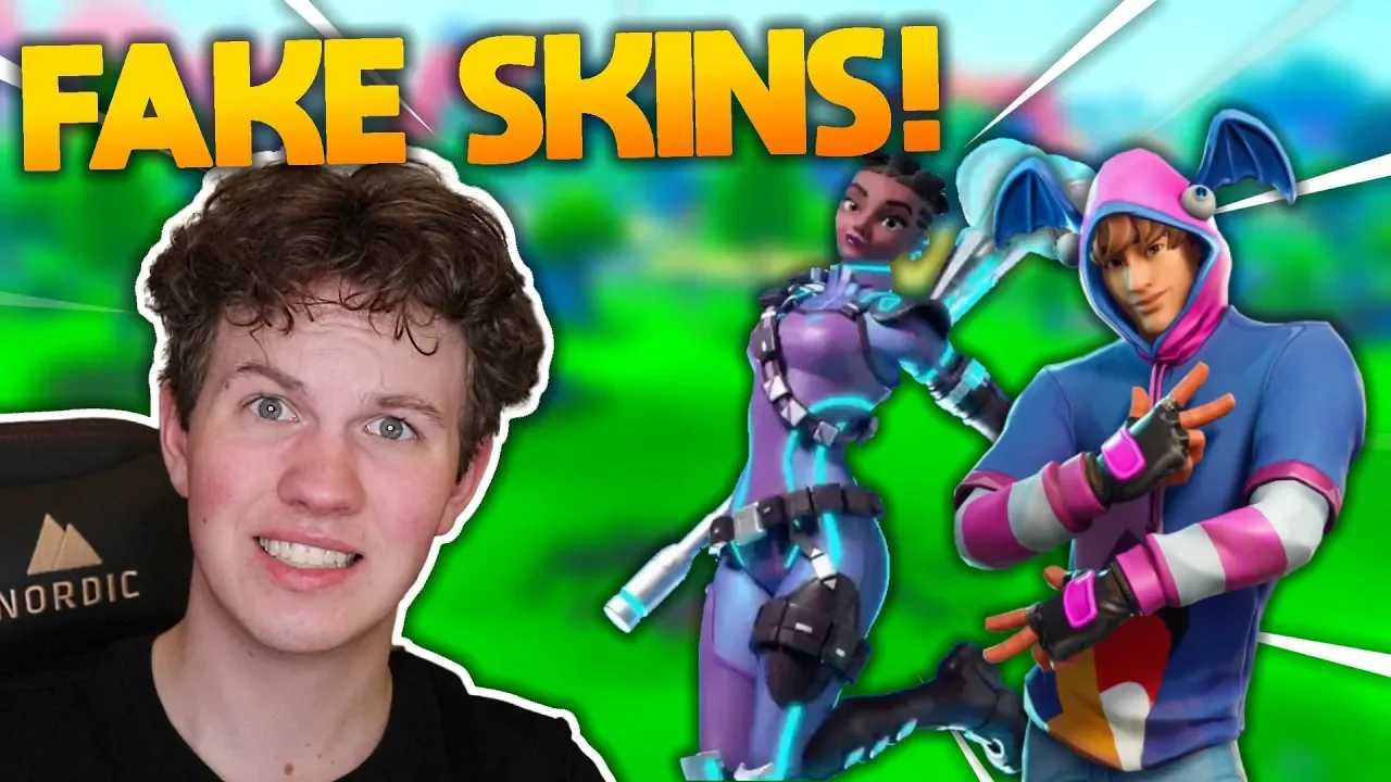 FAKE LEAKED SKINS & NY SÆSON 9 TEASER!! - Dansk Fortnite