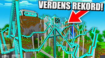 De 5 VILDESTE Roller Coasters I Minecrafts Historie!