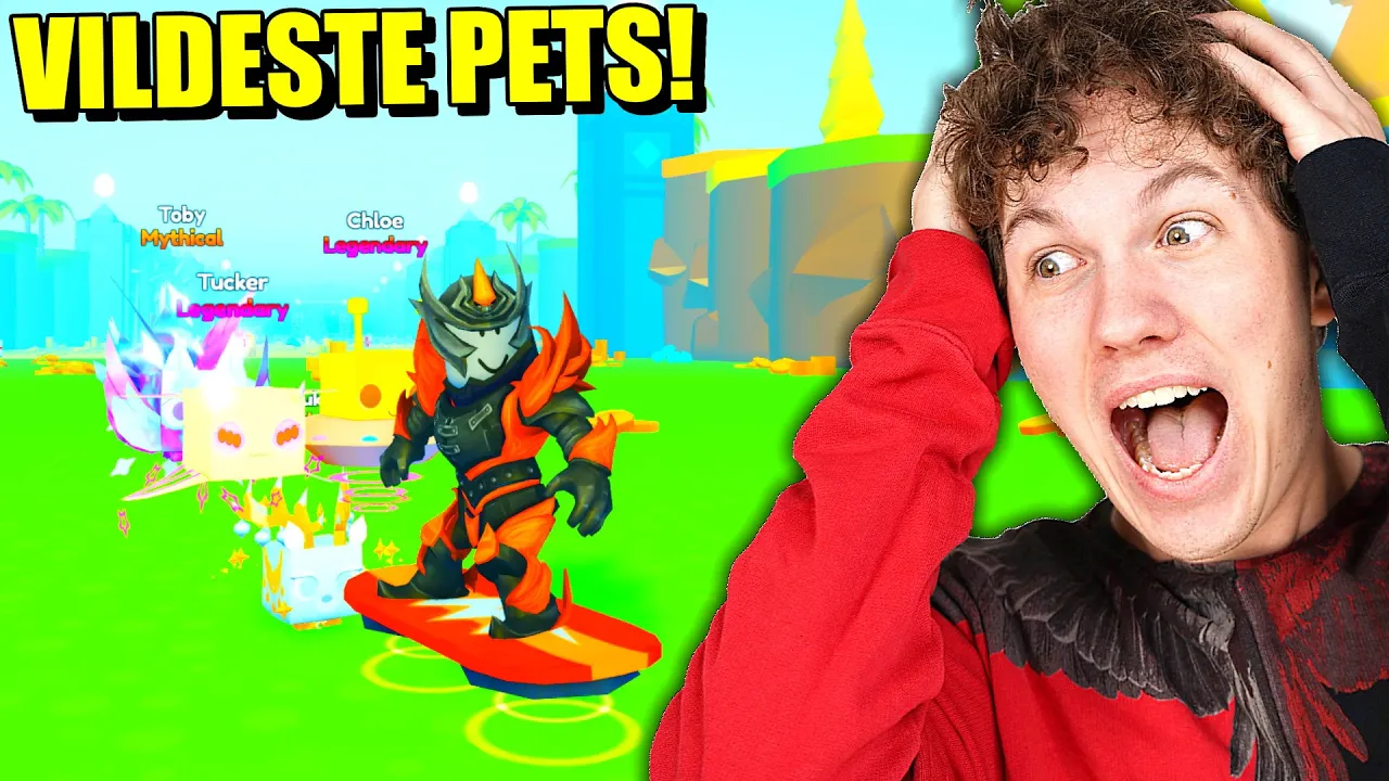 JEG FÅR DE VILDESTE PETS!! - Dansk Pet Simulator X #1