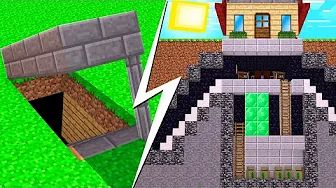 JEG BYGGER EN UNDERJORDISK BUNKER I MIT HUS!! - [FireCraft]