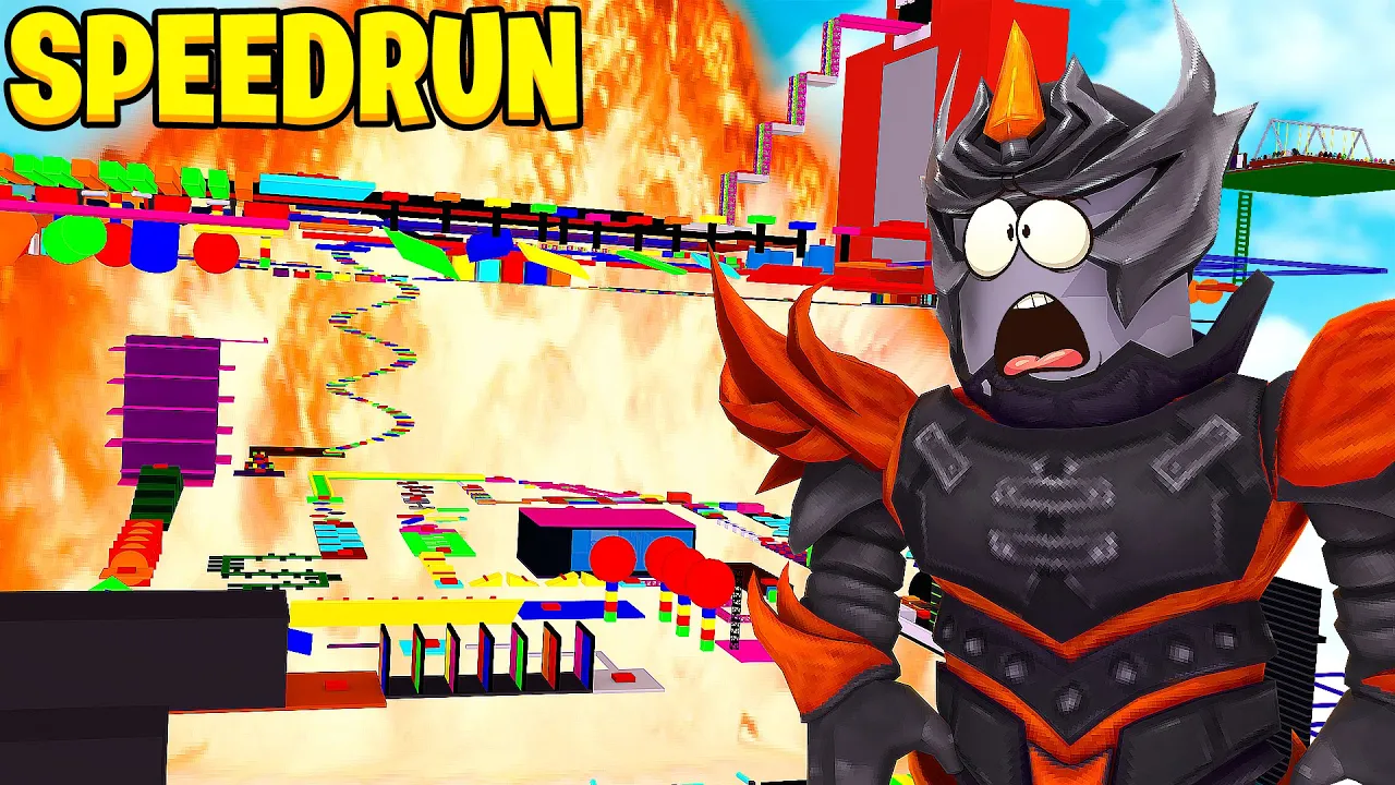 Jeg speedrunnede i Tower of Hell Pro Edition og sådan gik det... - Dansk Roblox