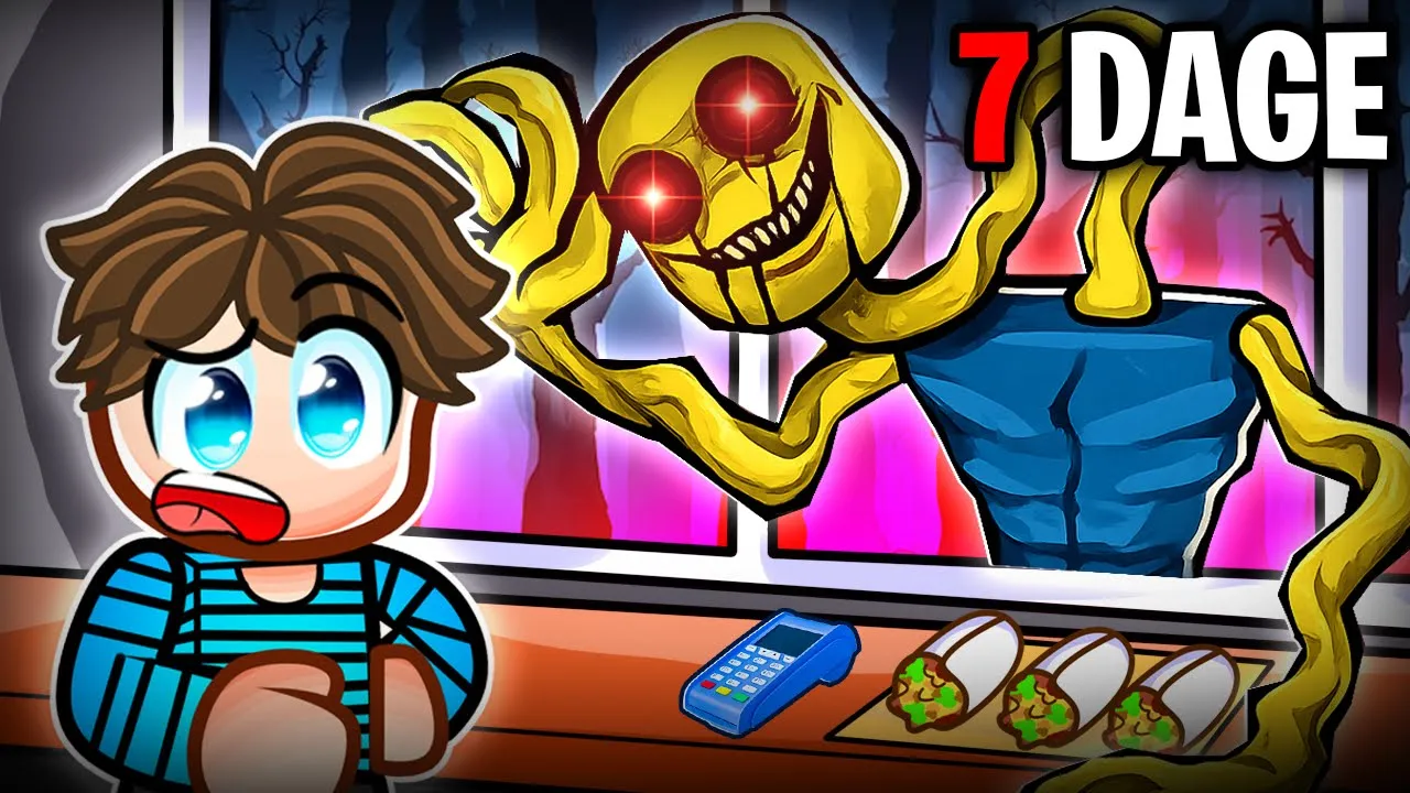 Kan Jeg Overleve 7 DAGE i Shawarma Spillet i Roblox?