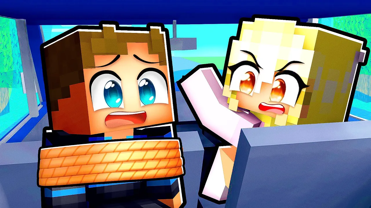 Jeg Bliver KIDNAPPET af min Kæreste i Minecraft!