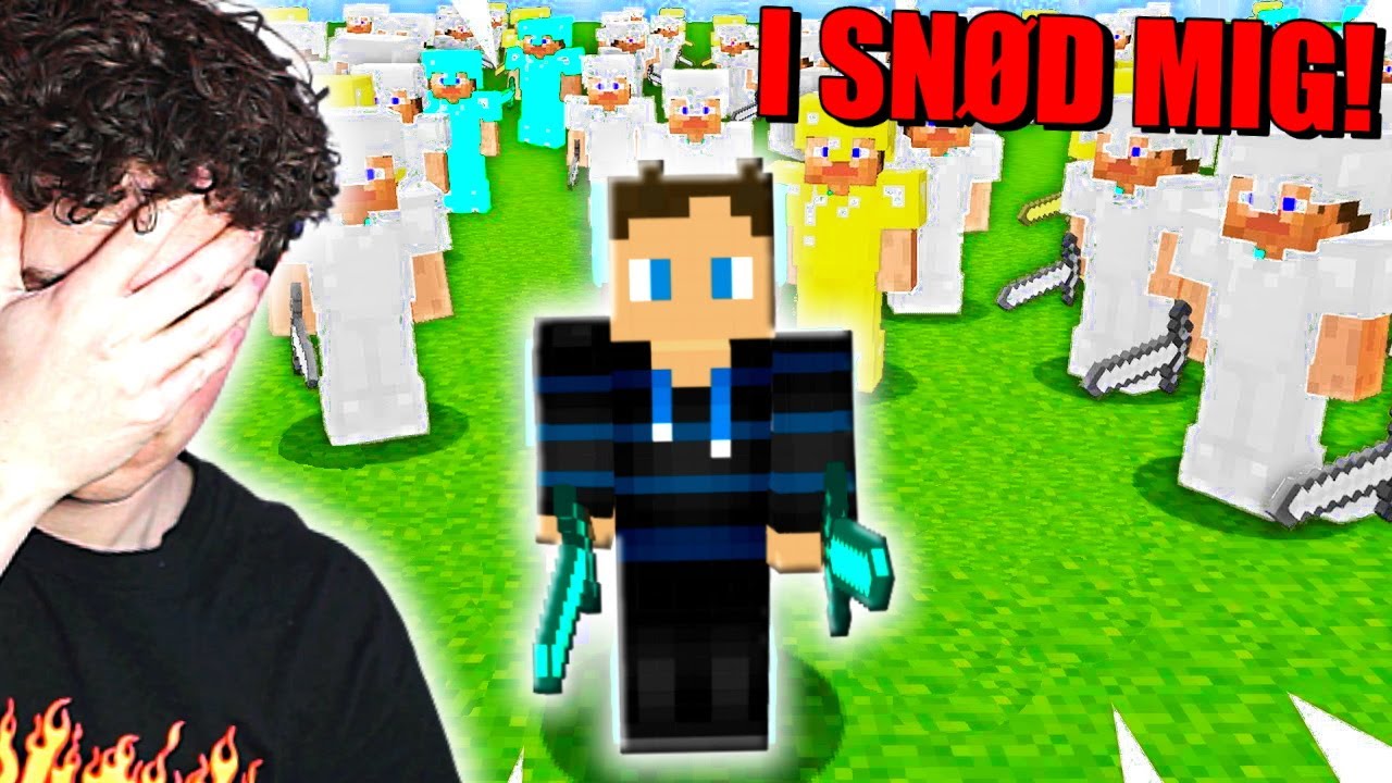 JEG BLEV SNYDT AF JER!! - Dansk Minecraft