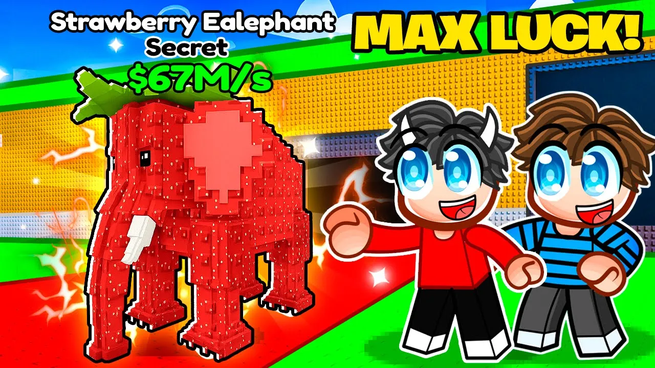 Jeg Købte MAX LUCK i Steal a Brainrot til Shadys, og dette skete...