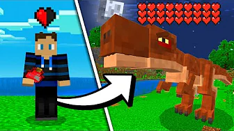 Jeg Kan SHAPESHIFTE Til Dinosaurer I Minecraft!