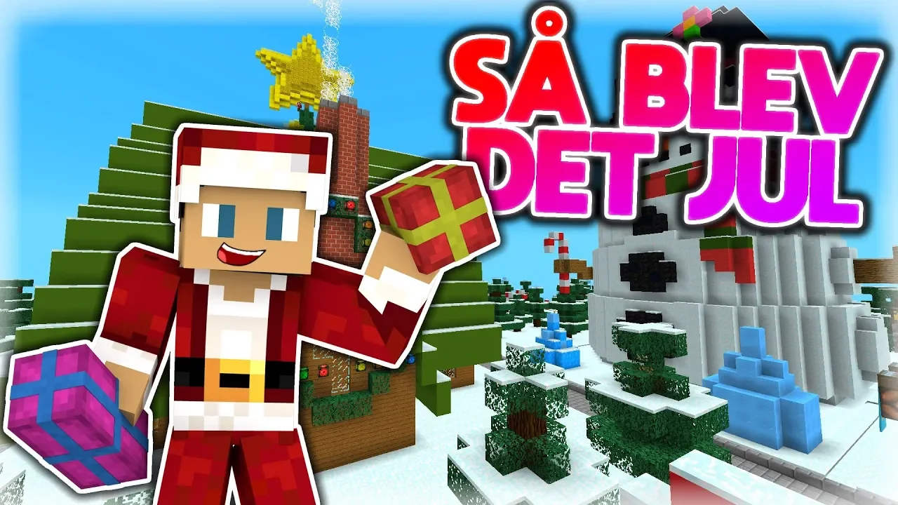 FIND KNAPPEN I JULEMANDENS VÆRKSTED!! - Dansk Minecraft