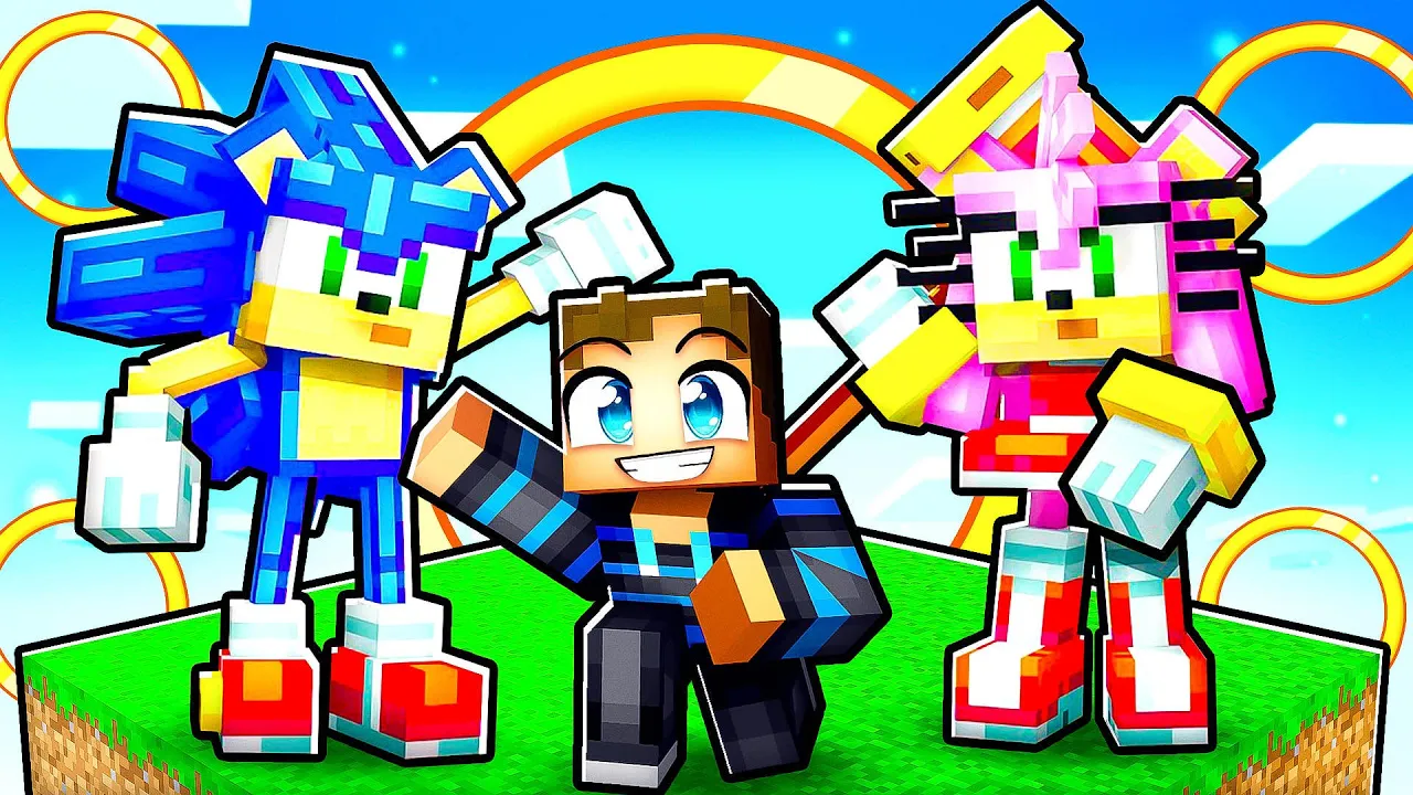 Jeg Bliver Adopteret af en SONIC FAMILIE i Minecraft!