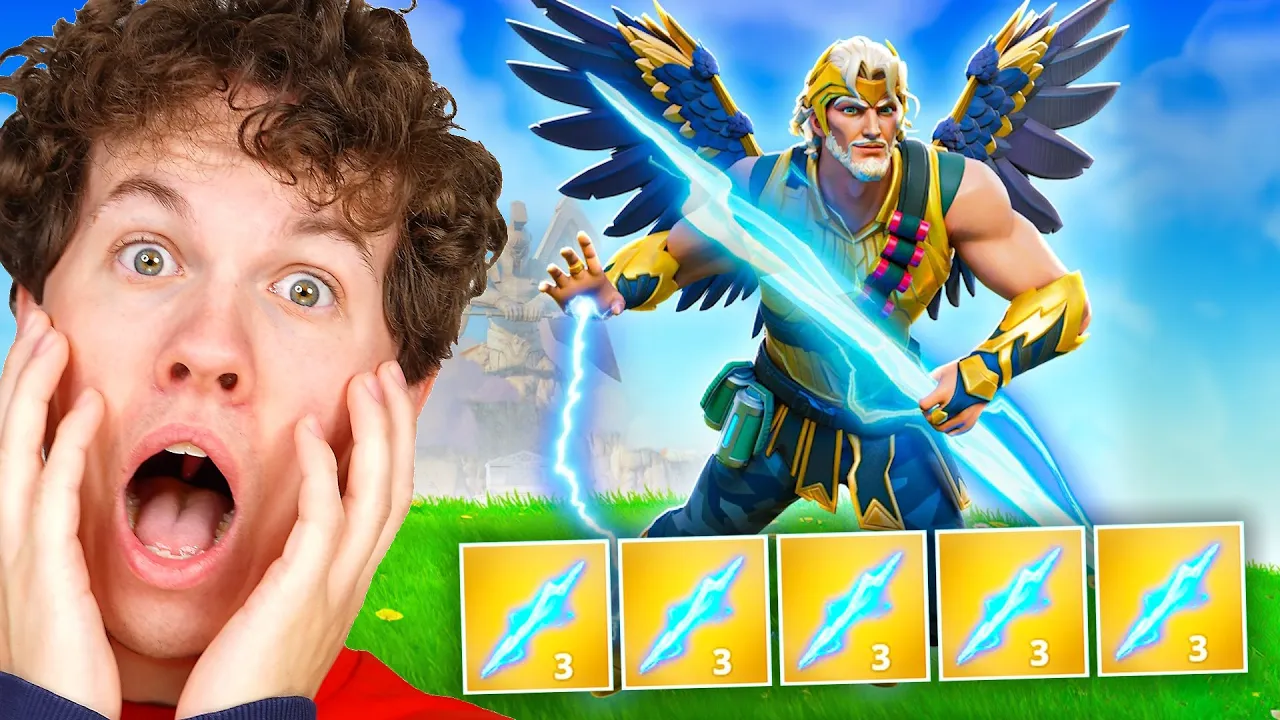 Fortnite "ONLY MYTHIC POWER" Challenge!