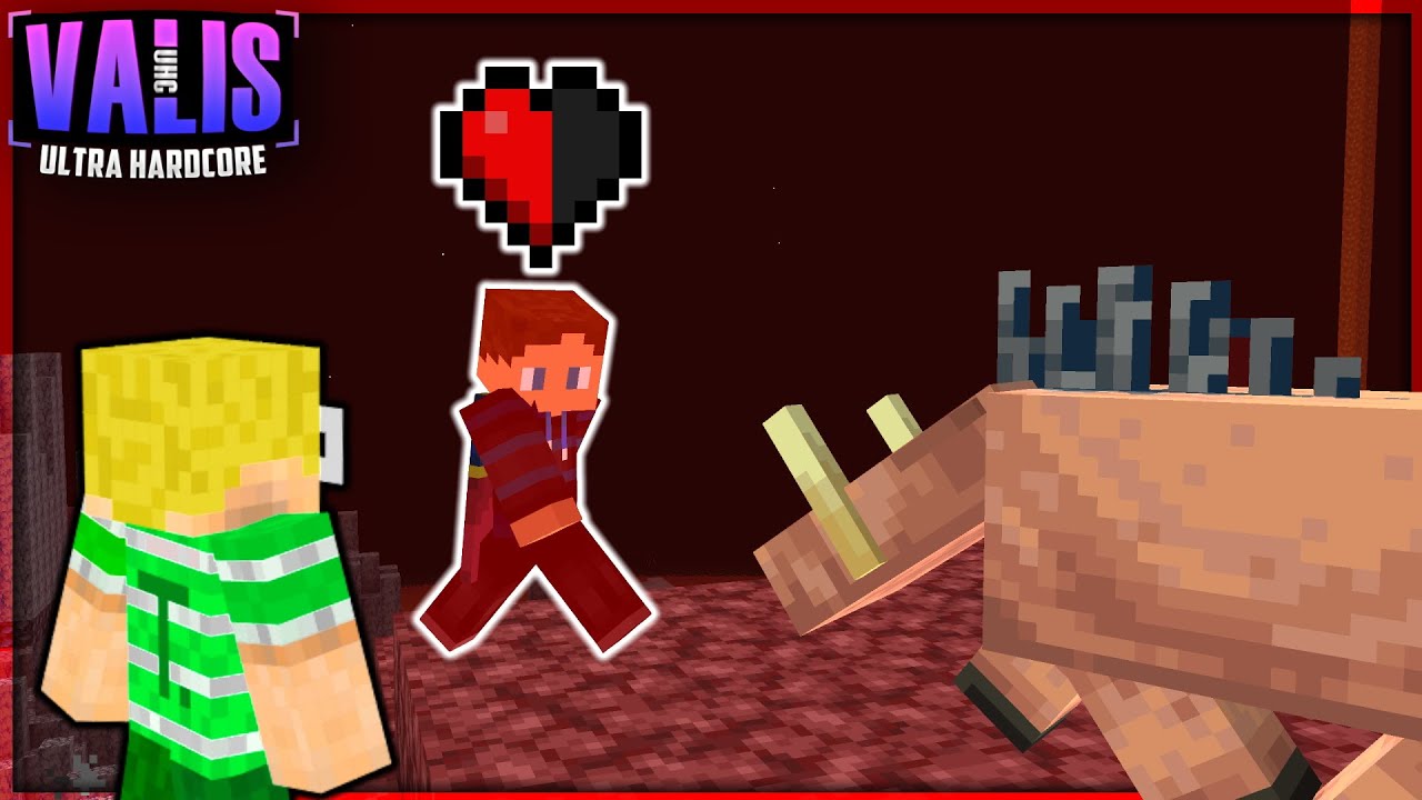 DET GÅR GALT I NETHER! - Dansk Youtuber UHC #3