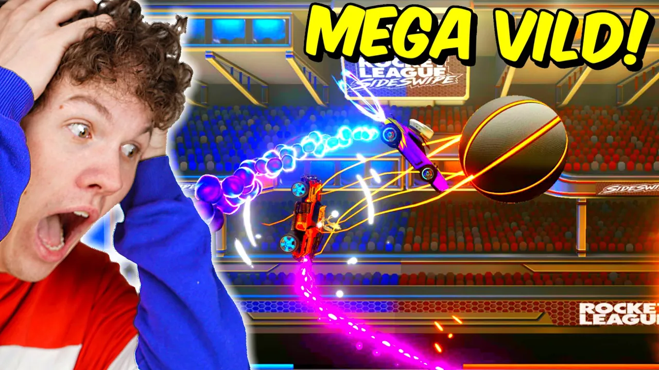 Jeg Får De VILDESTE Wins I Rocket League på Min TELEFON!!