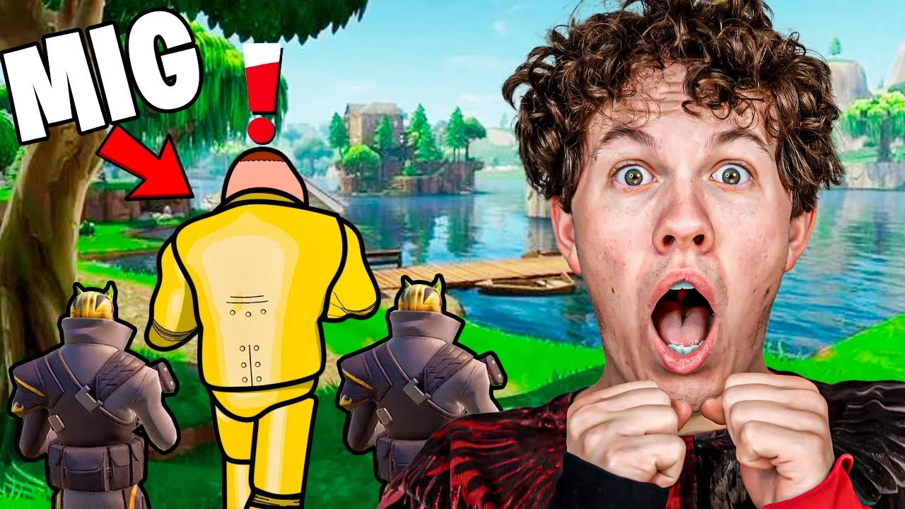 Vinder i Fortnite Ved At Forklæde Mig Som En Boss!