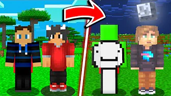 Minecraft, Men Vi Kan SHAPESHIFTE Til YOUTUBERE!