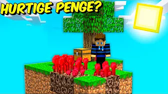 DEN HURTIGSTE MÅDE AT TJENE PENGE PÅ!! - Skyblock #1