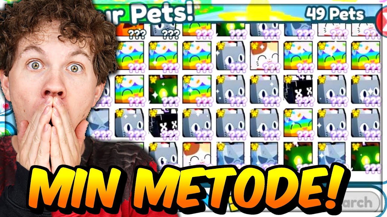 SÅDAN SKAFFER JEG UENDELIGE HUGE PETS!! - Dansk Pet Simulator X #25